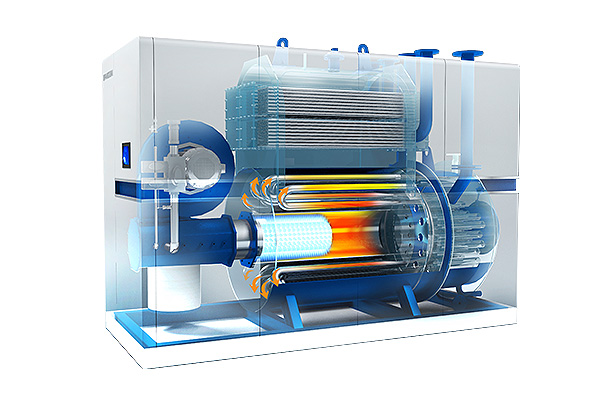 真空燃气锅炉排污